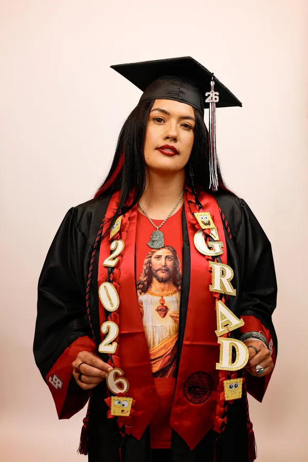 Graduation portrait