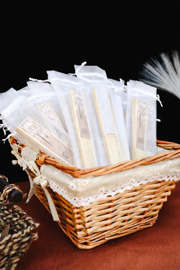 Handmade wedding favors